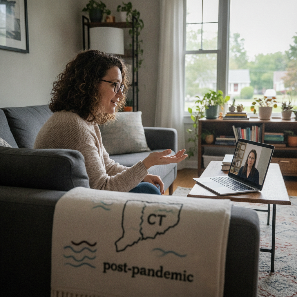 Teletherapy Services Show Increased Demand in Connecticut Post-Pandemic